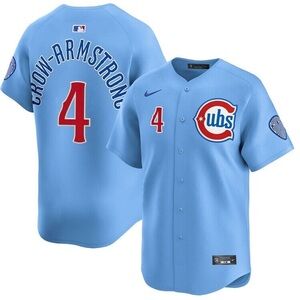 Nike Men's Apparel Size Chart/ Pete Crow Armstrong cubs Nike alternative jersey